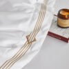 cotton bedding sets8 Luxury Hotel Embroidered Bedding Sets