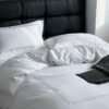 White Embroidered Duvet Cover (7) Cotton White Satin Embroidery Bedding sets