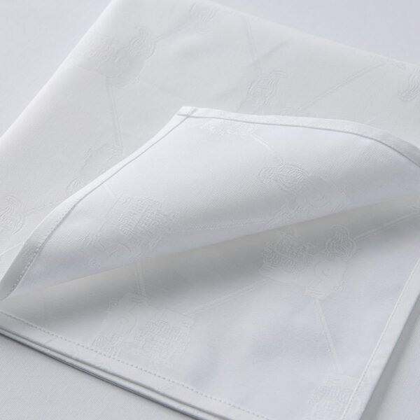 1I3A5120 Solid Jacquard Logo Napkins