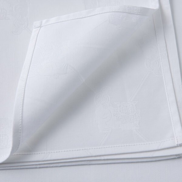 1I3A5127 Solid Jacquard Logo Napkins