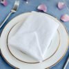 1I3A5866 White Pure Cotton Napkins