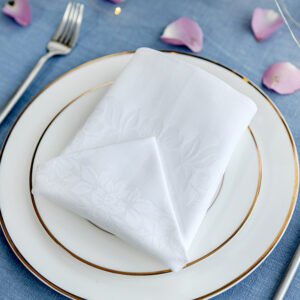 1I3A5866 White Pure Cotton Napkins