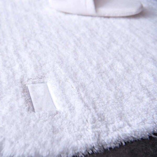 Floor Mat Anti Slip (6) Luxury Pure White Bath Mat 60 cm by 90 cm