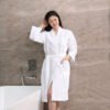 Soft Cotton Spa Quality Bathrobe (2) Soft Cotton Spa Quality Bathrobe