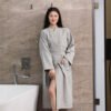 Soft Cotton Spa Quality Bathrobe (3) Soft Cotton Spa Quality Bathrobe