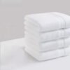 Ultra Soft Towel Set (2) Solid Antimicrobial Cotton Bath Towel