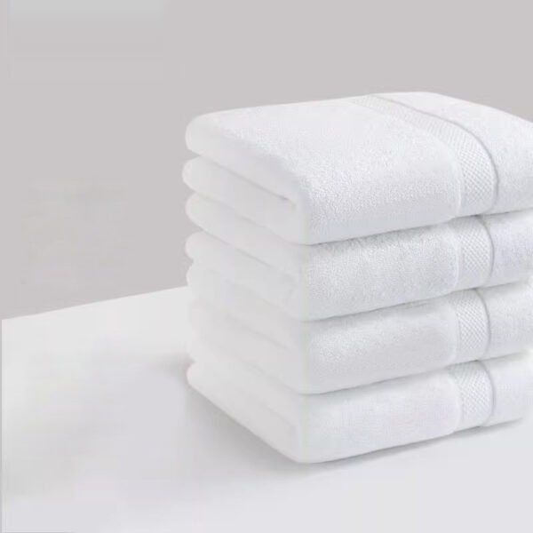 Ultra Soft Towel Set (2) Solid Antimicrobial Cotton Bath Towel