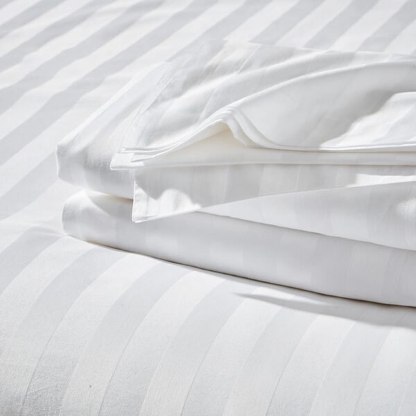 bedding set 3cm Satin Stripe Bedding Sets