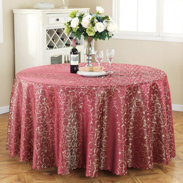 主图-02 Jacquard Tablecloth Party Table Cover