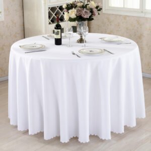 主图-06 Round Polyester Tablecloth