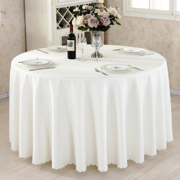 主图-07 Round Polyester Tablecloth