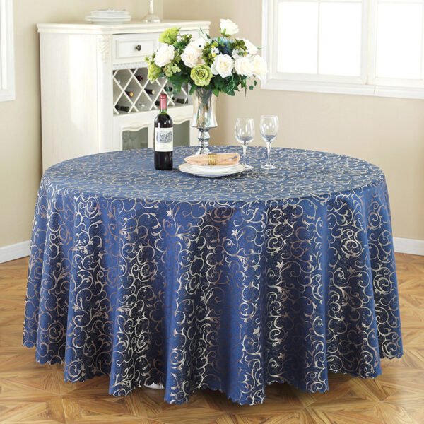 主图-08 Jacquard Tablecloth Party Table Cover