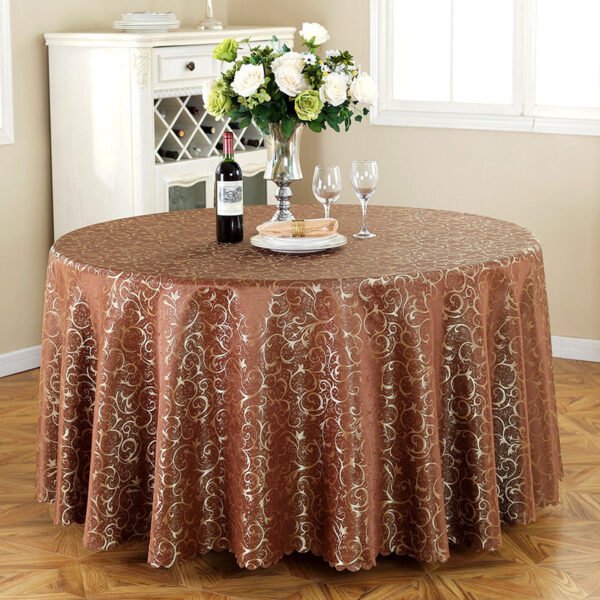 主图-09 Jacquard Tablecloth Party Table Cover