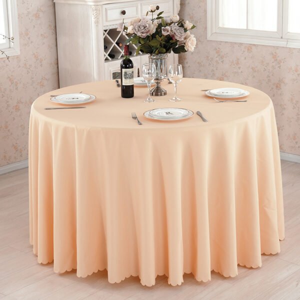 主图-13 Round Polyester Tablecloth