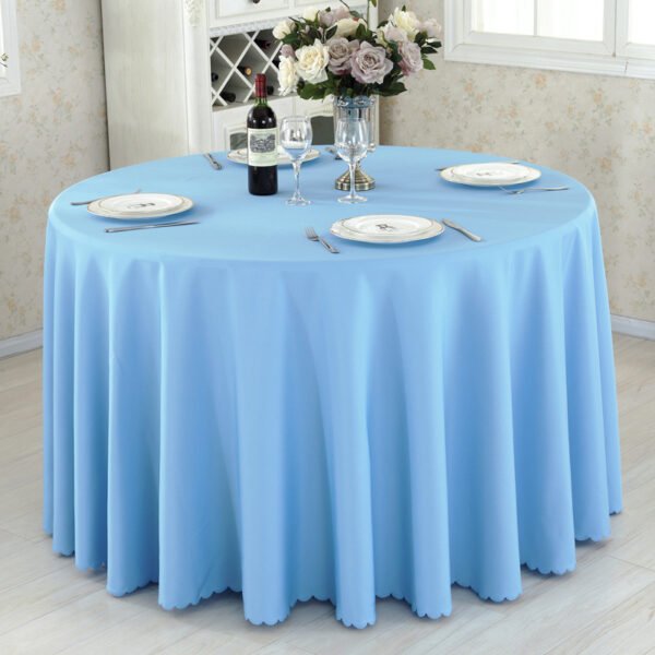 主图-14 Round Polyester Tablecloth