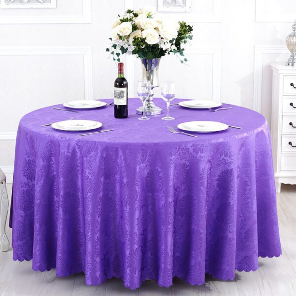 主图-15 Washable Circle Table Cloth