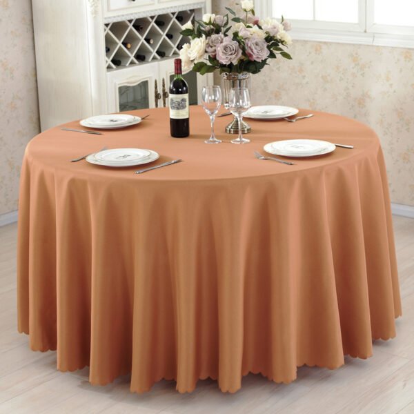主图-15 Round Polyester Tablecloth