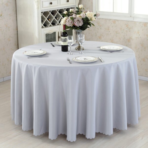 主图-16 Round Polyester Tablecloth