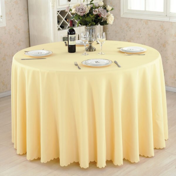 主图-17 Round Polyester Tablecloth