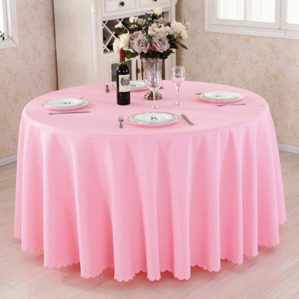 主图-18 Round Polyester Tablecloth