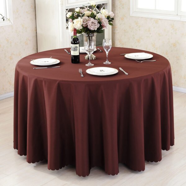 主图-21 Round Polyester Tablecloth