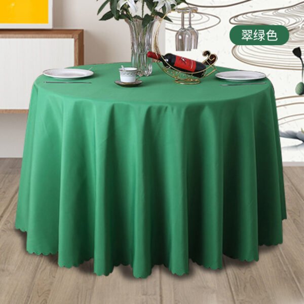 主图-24 Round Polyester Tablecloth