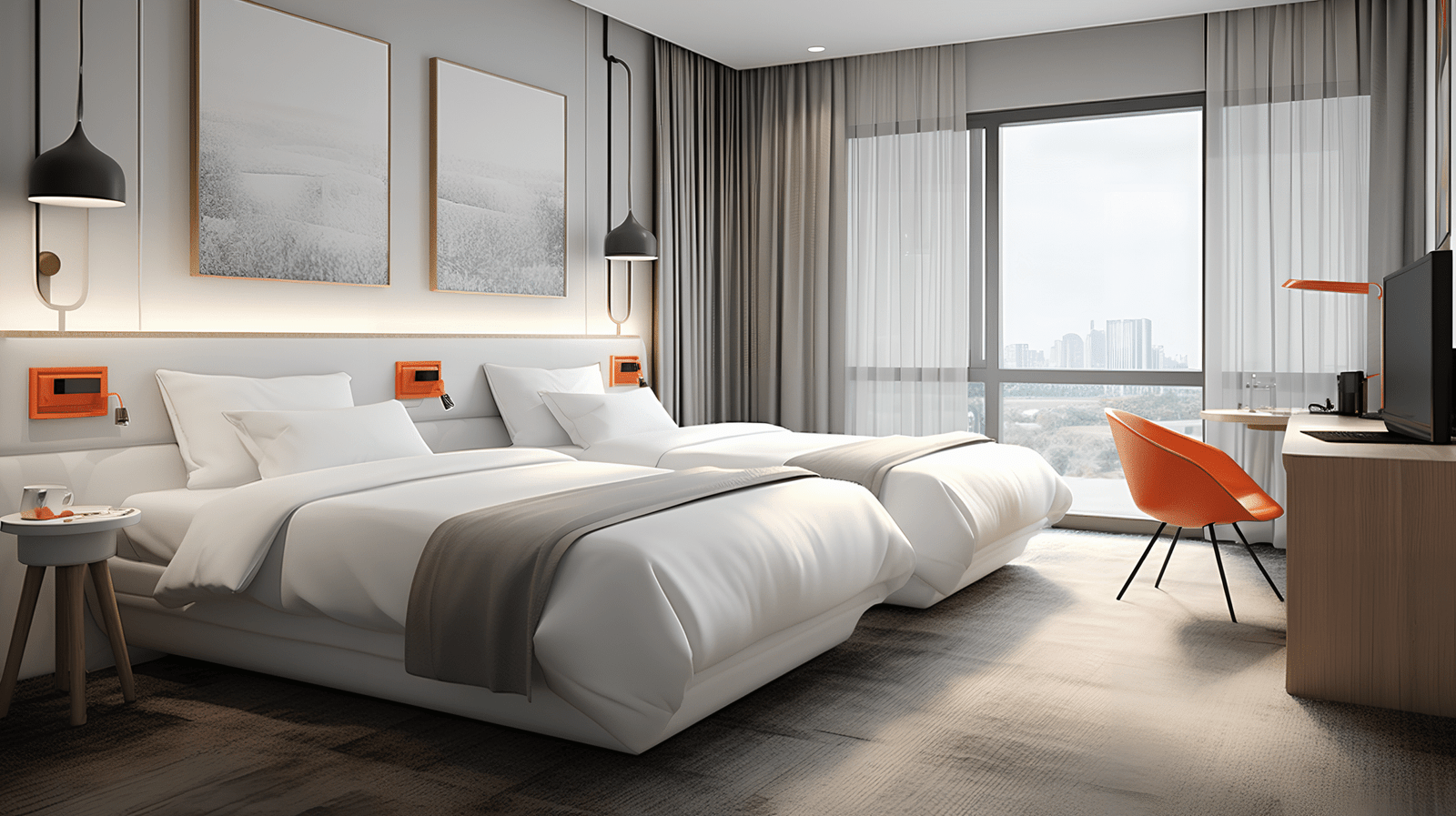 酒店客房 (1) 100% Egyptian Cotton Duvet Cover